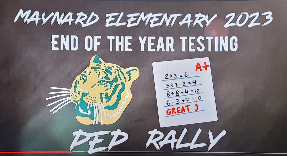 Testing Pep Rally